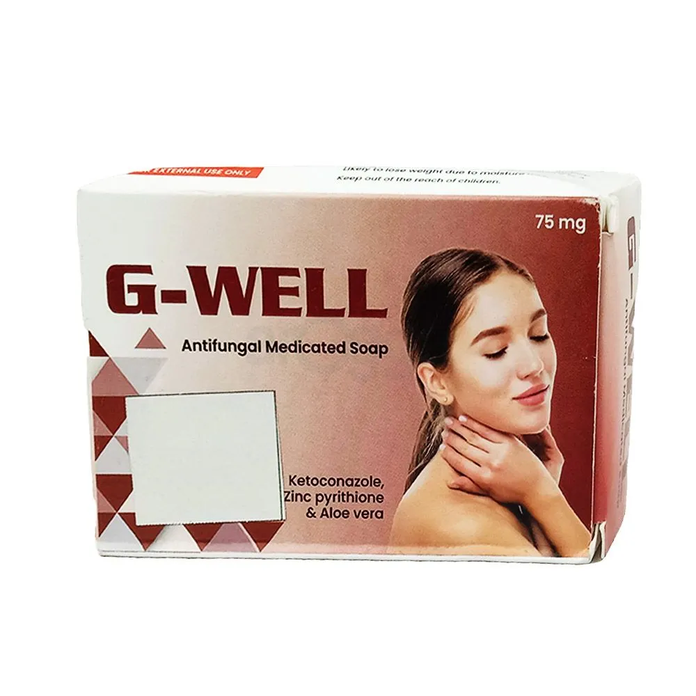 G-Well Antifungal Medicated Soap 75gm soap