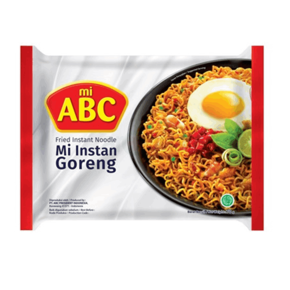 Mi ABC Fried Instant Noodle MI Instan Goreng 70g  