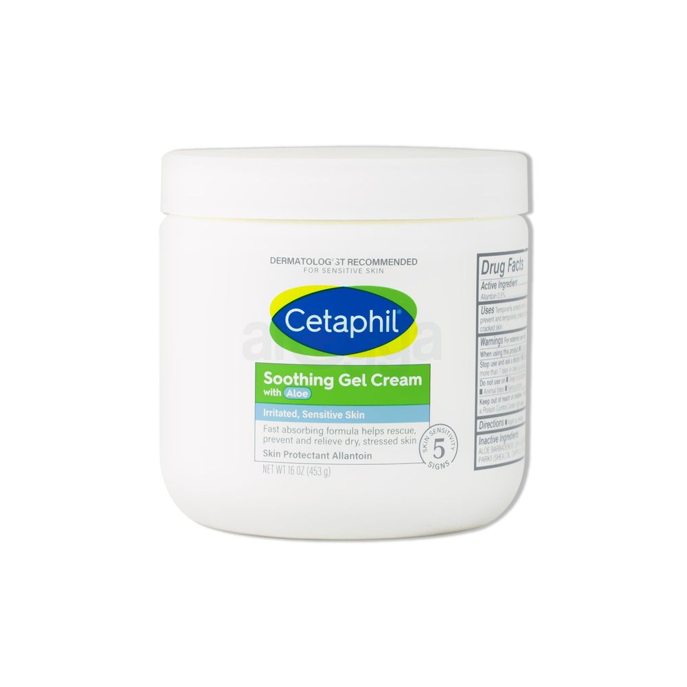 Cetaphil Aloe Soothing Gel Cream for Irritated, Sensitive Skin  