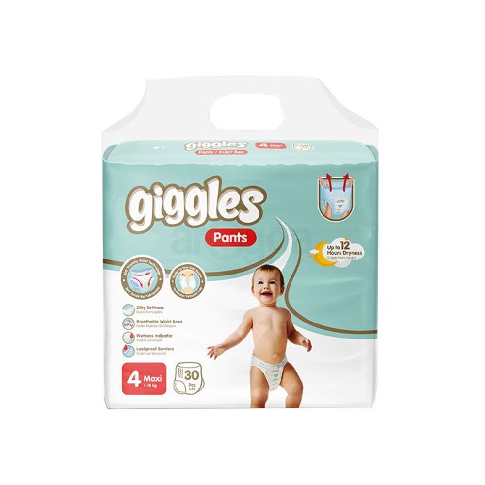 Giggles Baby Pants 7-18 Kg Maxi 30 Pcs  