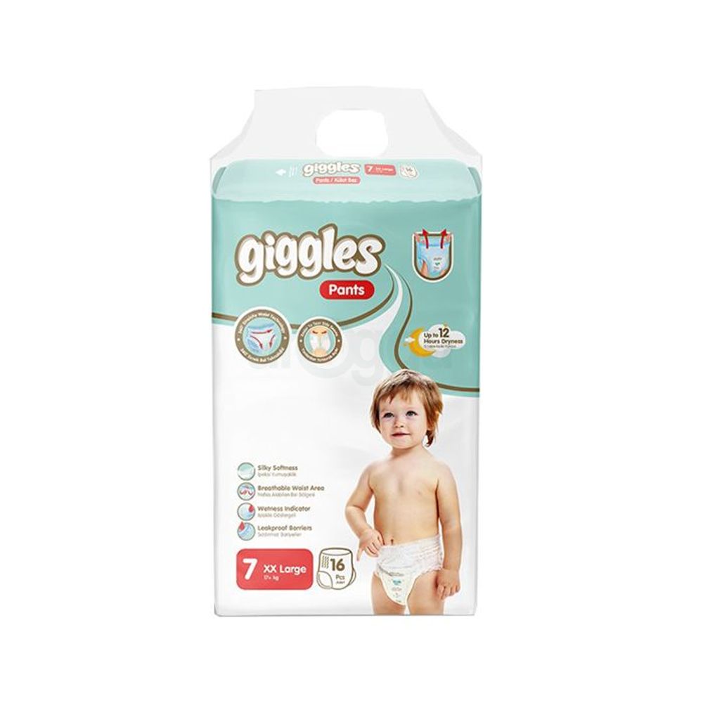 Giggles Baby Pants 17+ Kg XXL 16 Pcs  