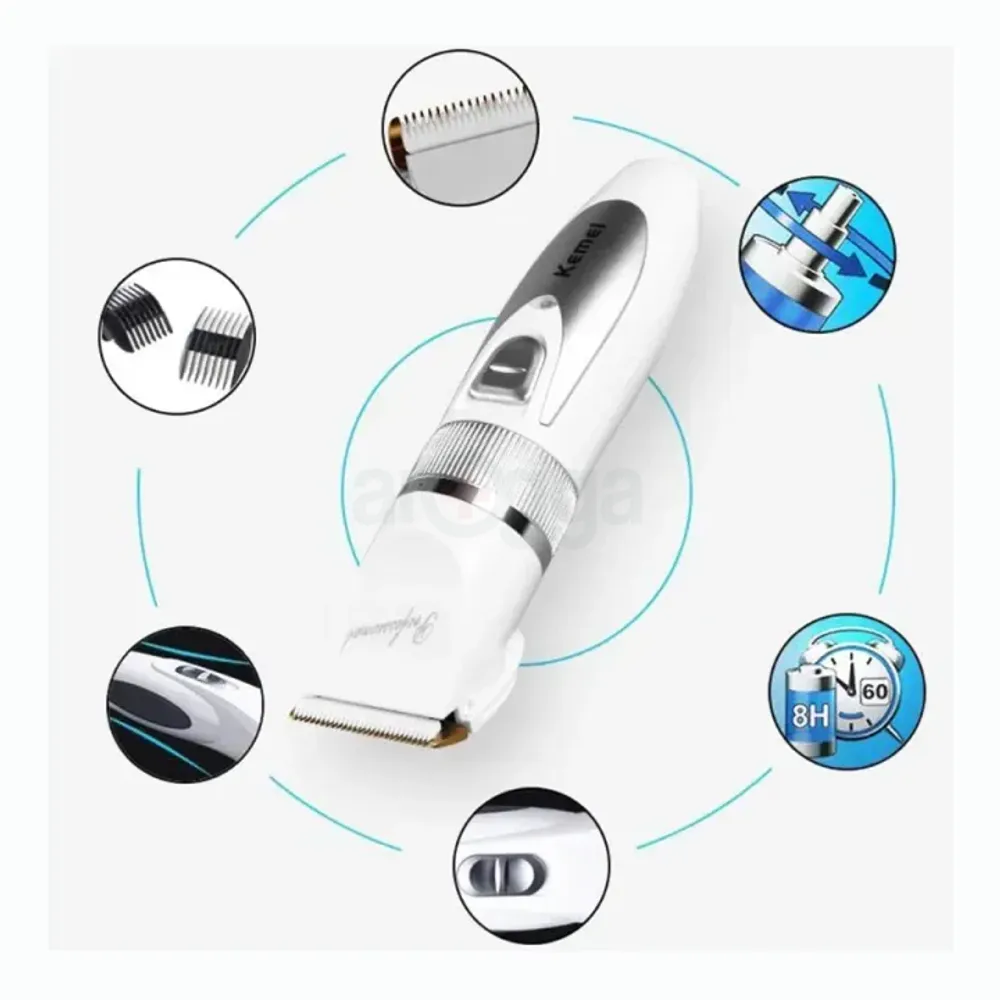 Kemei KM-6688 Heavy Duty Professional Hair and Beard Trimmer for Men  