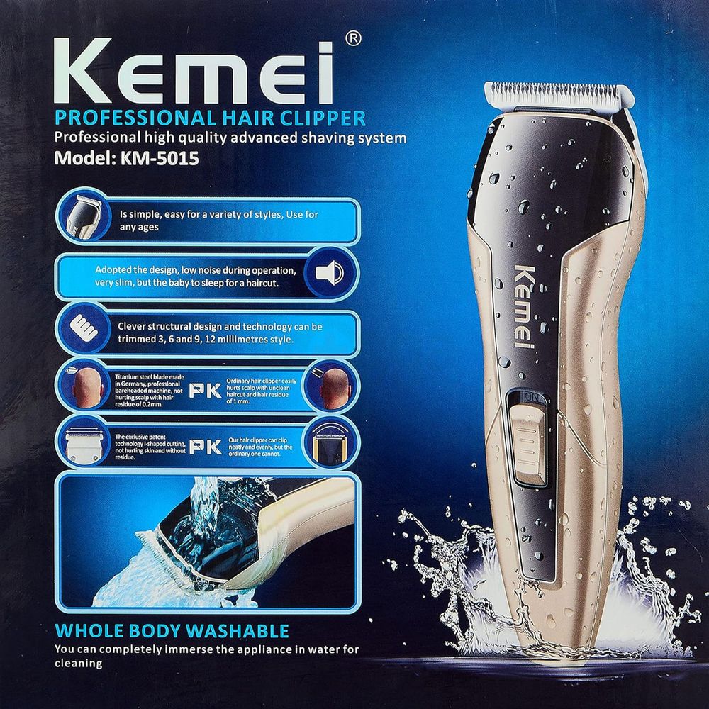 Kemei KM-5015 Professional Hair Clipper For Men  