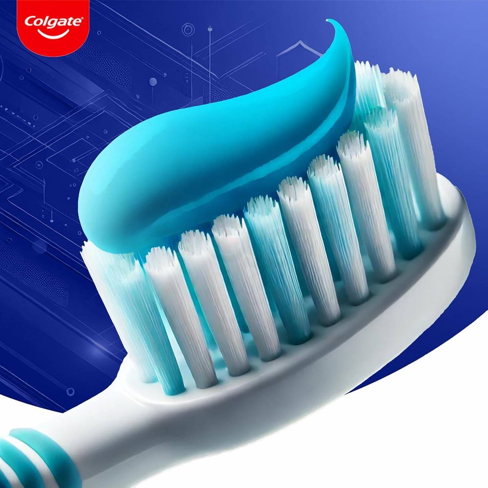 Colgate Total Advanced Whitening Toothpaste with 24hr Antibacterial Protection  