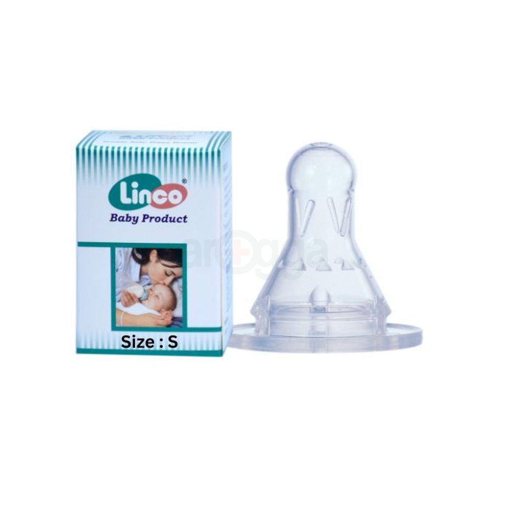 Linco Standard Silicone Nipple (S size Round hole - L-22216)  