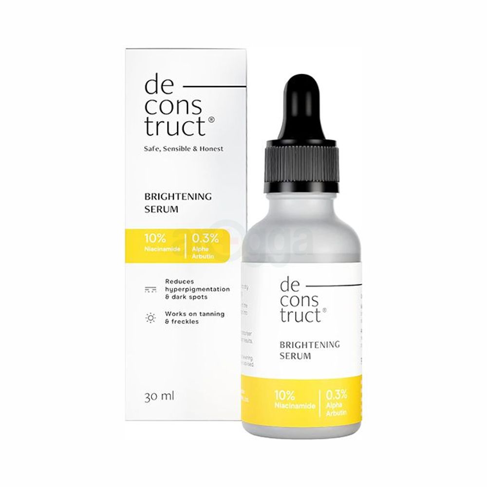 Deconstruct 10% Niacinamide + 0.3% Alpha Arbutin  Brightening Serum for Pigmentation & Dark Spots  