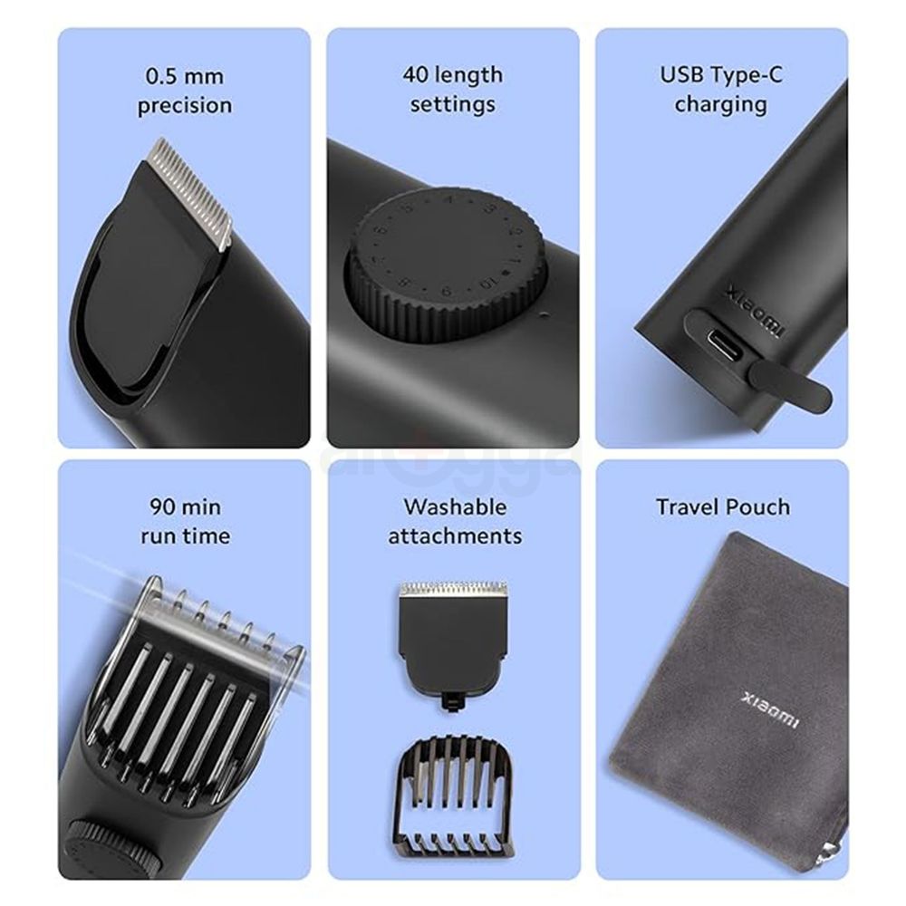 Mi by Xiaomi Beard 2C Trimmer Black  