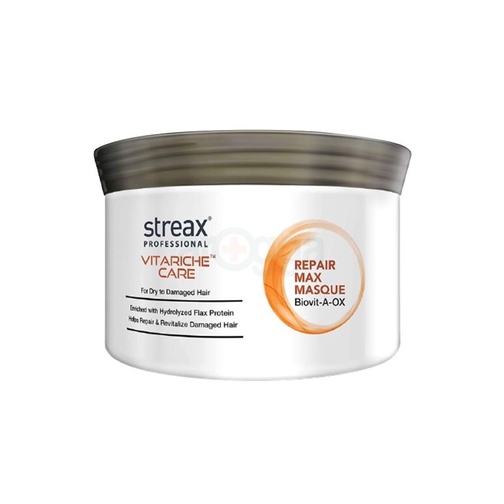 Streax Professional Vitariche Care Repair Max Hair Masque for Dry to Damage Hair  