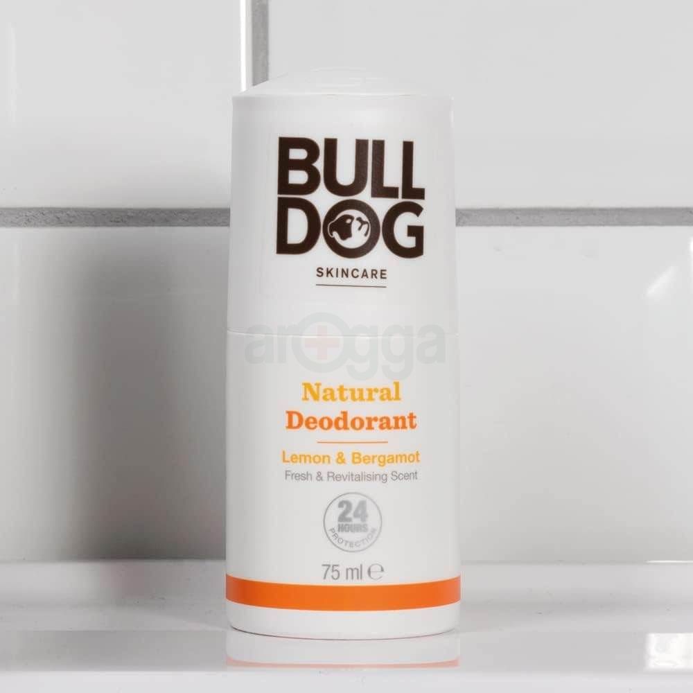 Bulldog Lemon and Bergamot Natural Deodorant for Men with Fresh and Revitalising Scent  