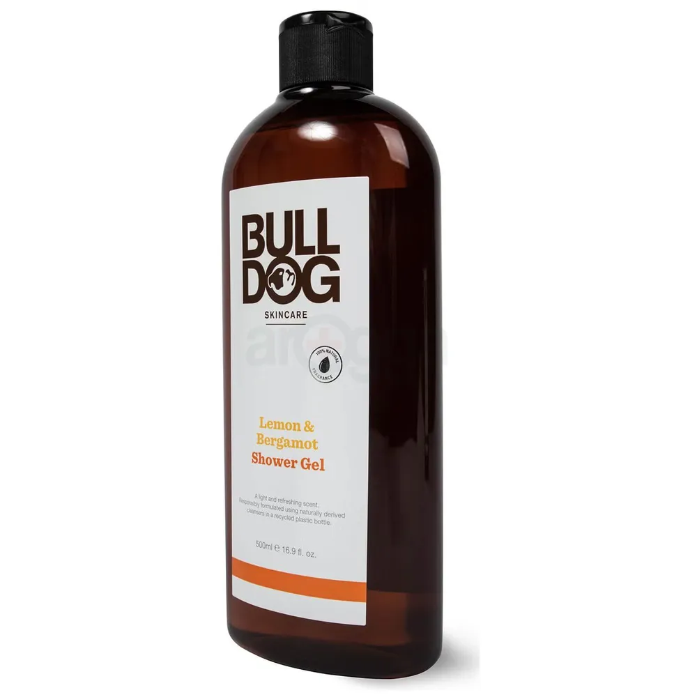 Bulldog Lemon and Bergamot Shower Gel with Fresh and Revitalising Scent  
