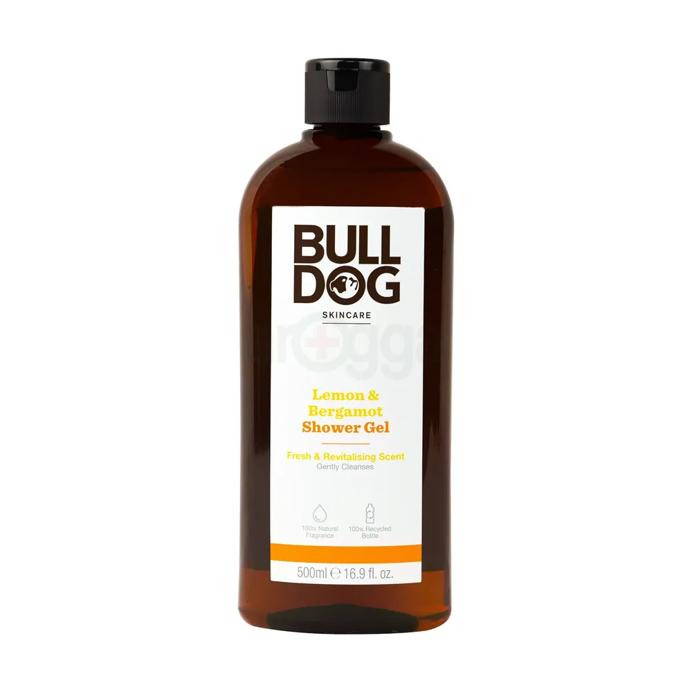 Bulldog Lemon and Bergamot Shower Gel with Fresh and Revitalising Scent  