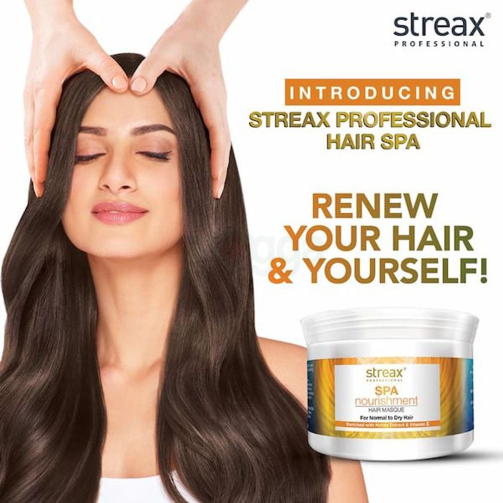 Streax Professional Spa Nourishment Hair Masque For Normal to Dry Hair  
