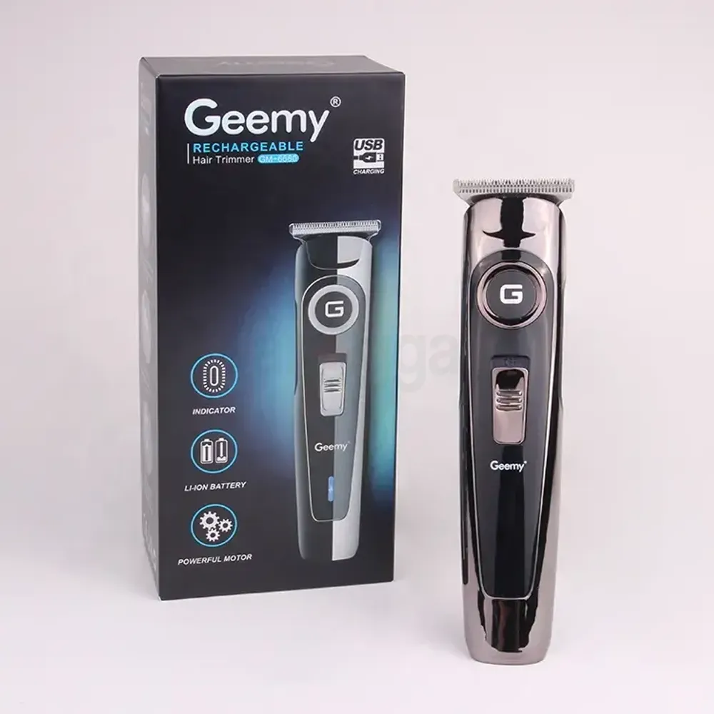 Geemy GM-6660 Rechargeable Hair Trimmer  