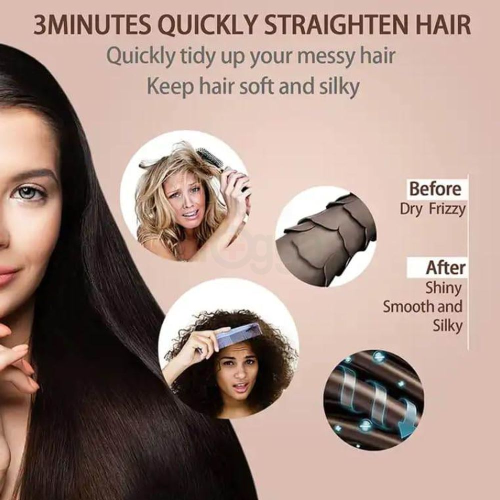 Sokany SK-1008 Hair Straightener Brush  