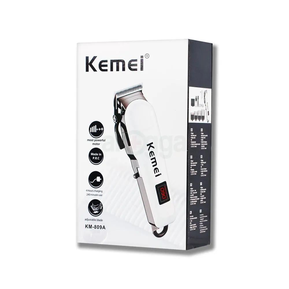 Kemei KM-809A Professional Hair Trimmer for Men  