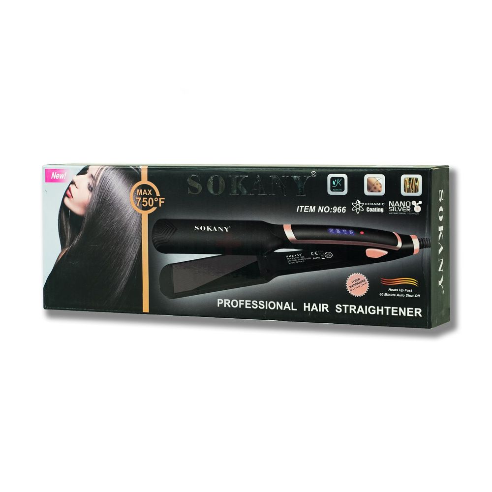 Sokany-966 Professional Hair Straightener  