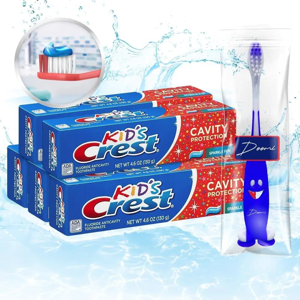 Crest Kid's Cavity Protection Toothpaste with Sparkle Fun  