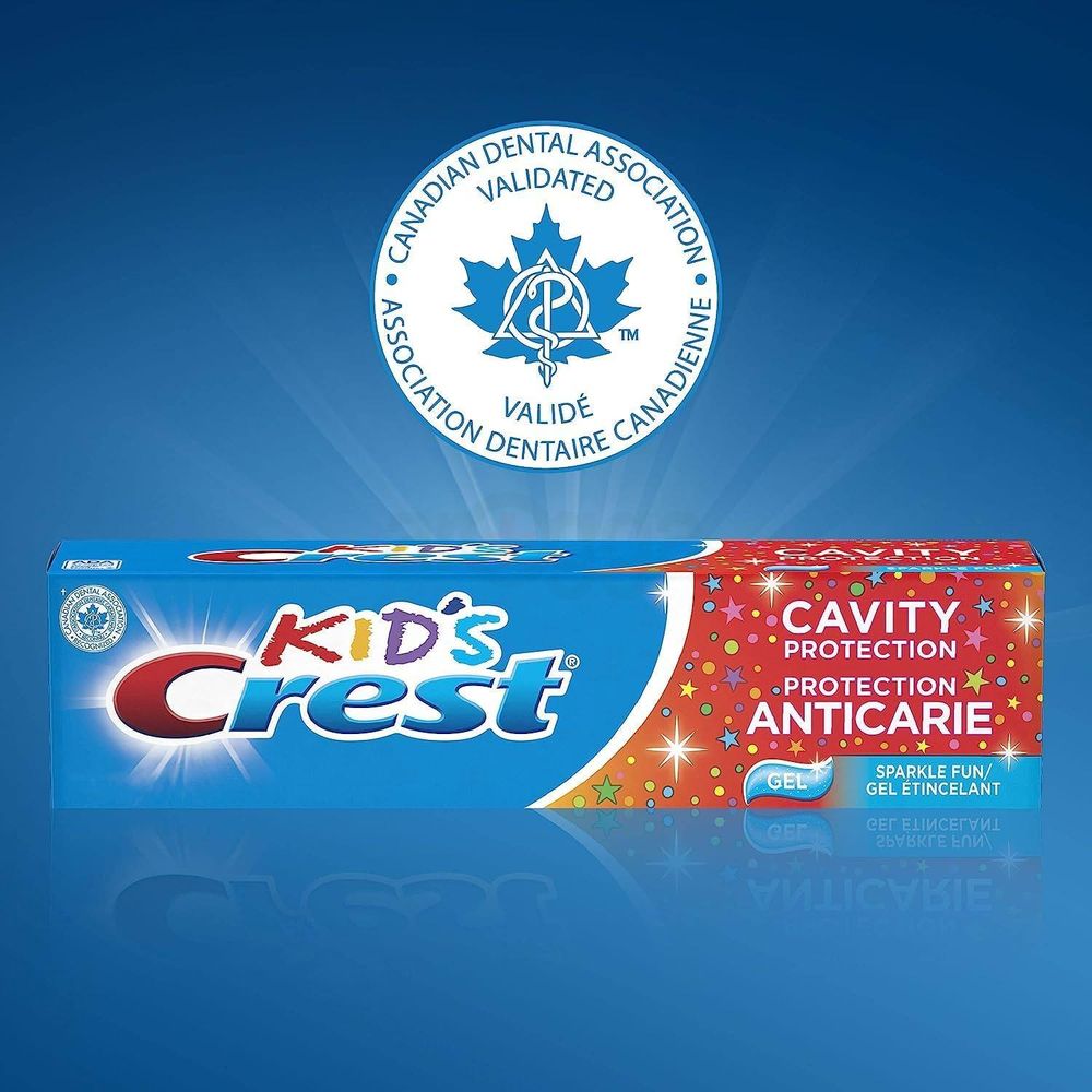 Crest Kid's Cavity Protection Toothpaste with Sparkle Fun  
