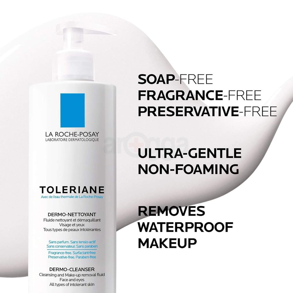 La Roche Posay Toleriane Dermo Cleanser for All Types of Intolerant Skin (Sensitive Skin)  