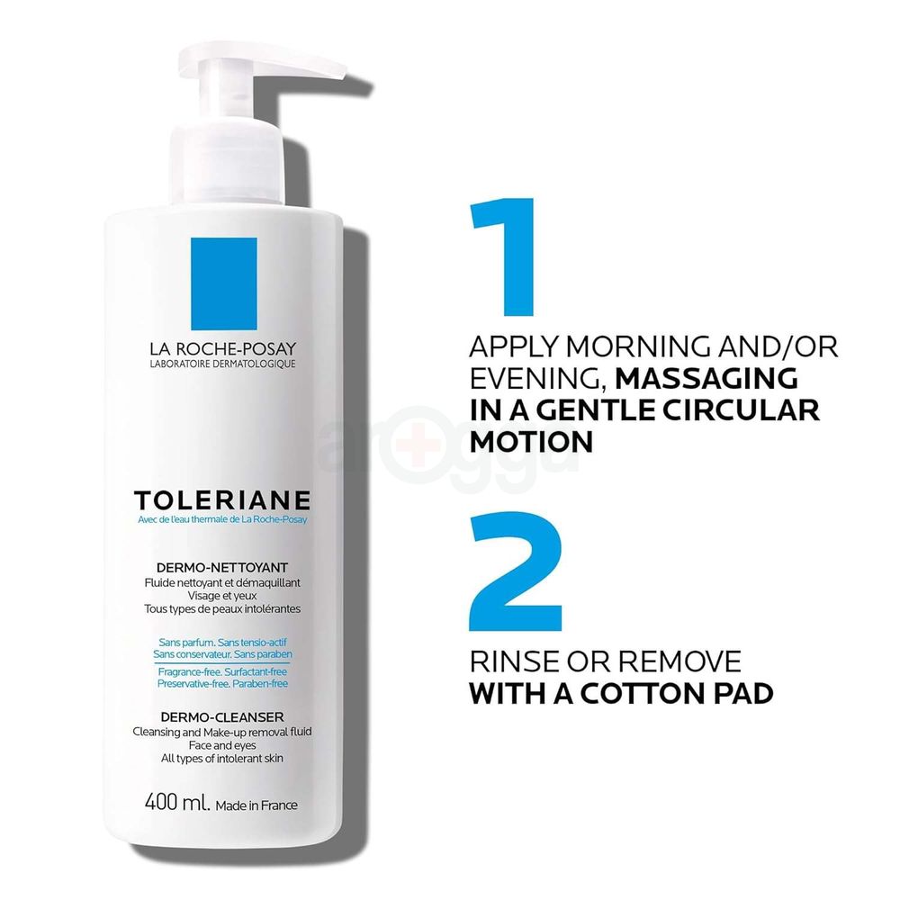 La Roche Posay Toleriane Dermo Cleanser for All Types of Intolerant Skin (Sensitive Skin)  
