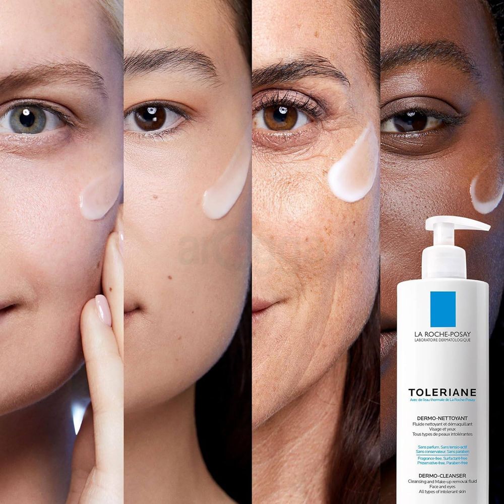 La Roche Posay Toleriane Dermo Cleanser for All Types of Intolerant Skin (Sensitive Skin)  