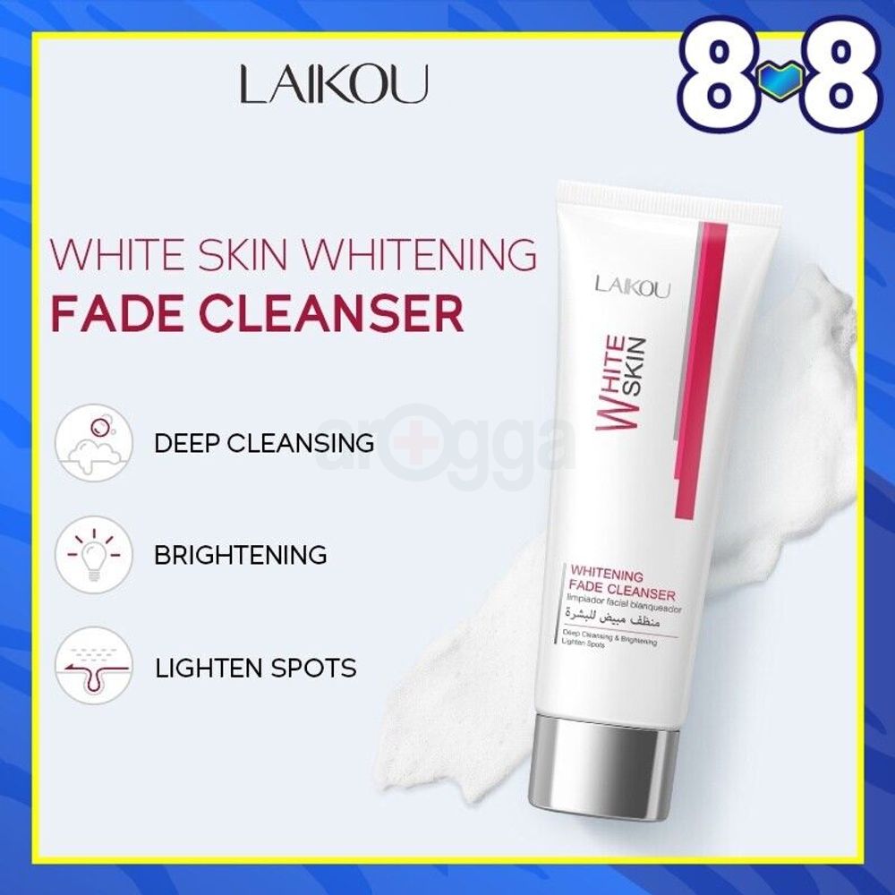 Laikou White Skin Whitening Fade Cleanser  
