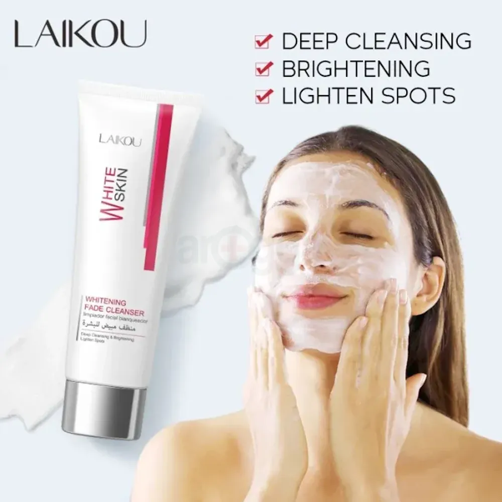Laikou White Skin Whitening Fade Cleanser  