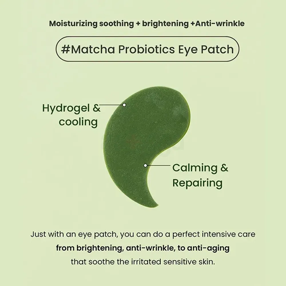 Heimish Matcha Biome Hydrogel Eye Patch  