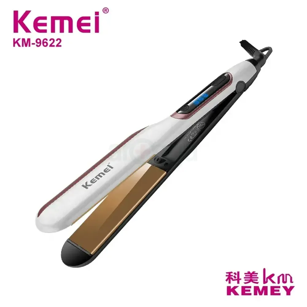 Kemei KM-9622 Hair Straightener Suitable for Short, Middle and Long Hair  