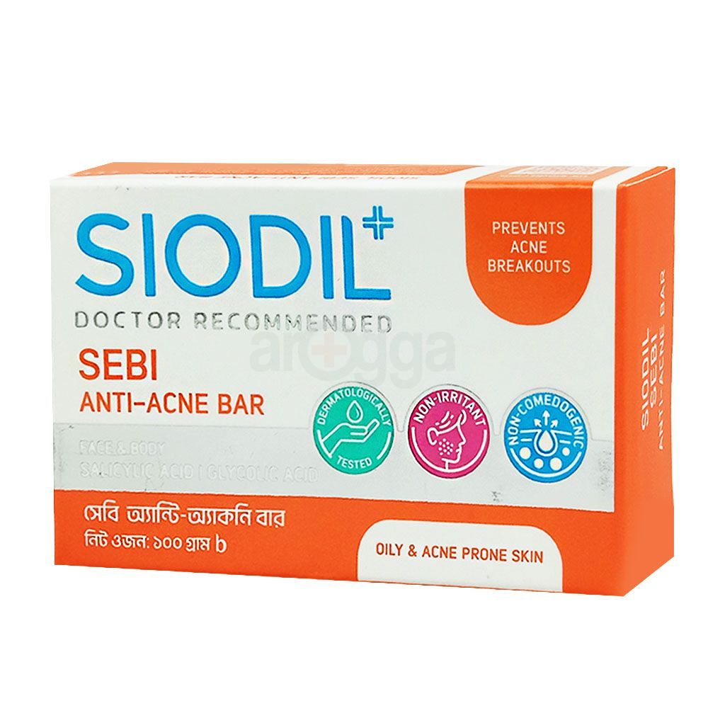 Siodil Sebi Anti-Acne Bar 100gm  