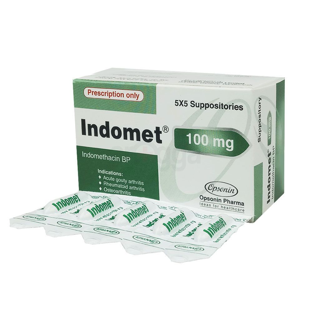 Indomet Suppository 100mg suppository