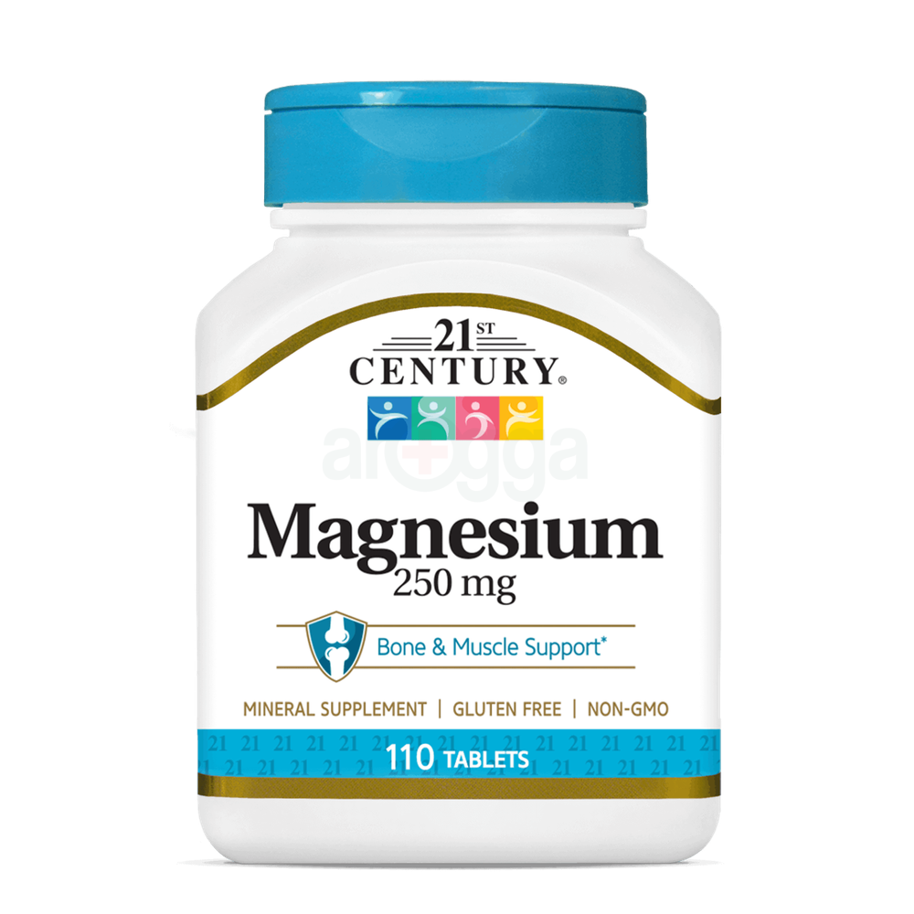 21st Century Magnesium 250mg 110 Tablets  