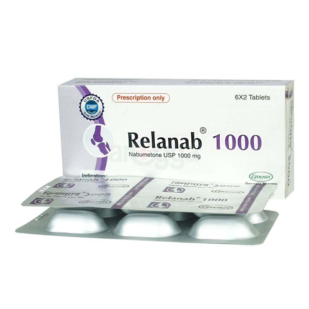 Relanab 1000mg tablet