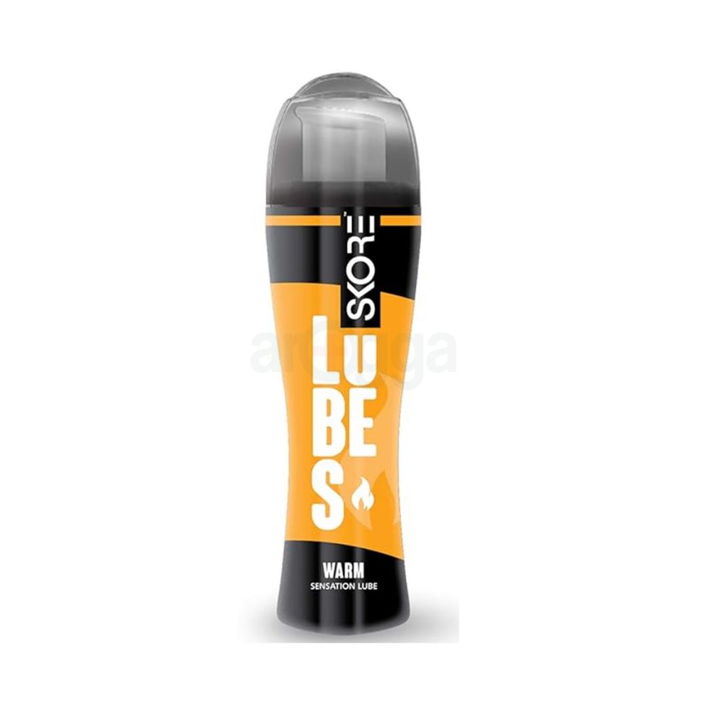 Skore Warm Sensation Flavored Water Based Lubricant Gel for Men & Women - 50ml  