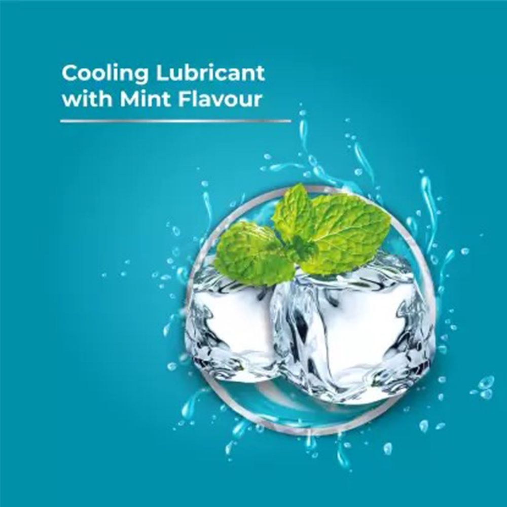 Skore Cool With Mint Sensation Dotted & Ribbed Condom - 3Pcs Pack(India)  