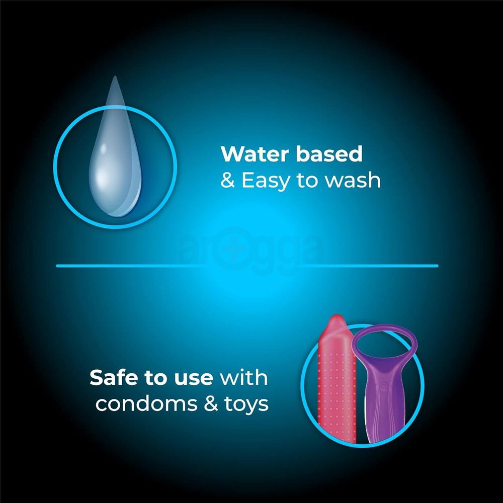 Skore Cool Sensation Lube Gel Water Based Gel for Men & Women - 50ml  
