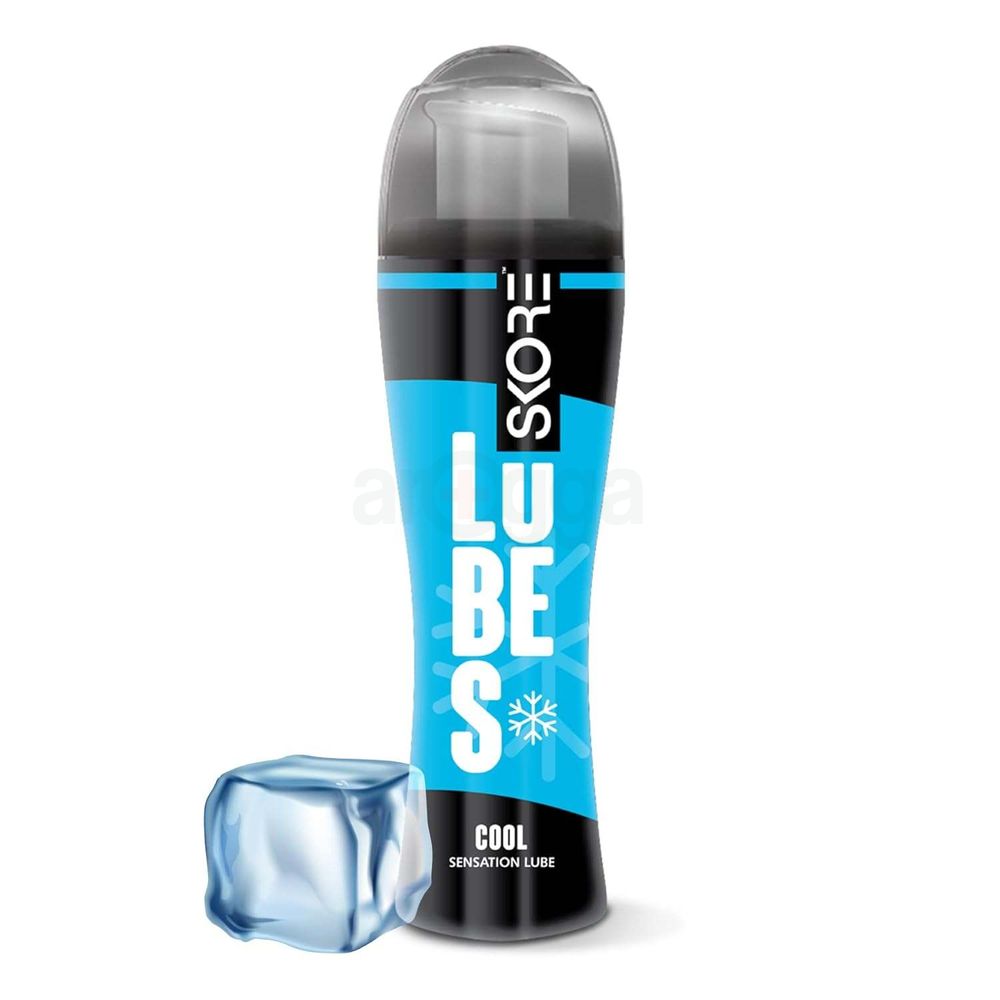 Skore Cool Sensation Lube Gel Water Based Gel for Men & Women - 50ml  