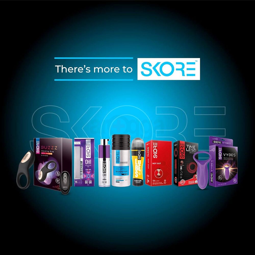 Skore Cool Sensation Lube Gel Water Based Gel for Men & Women - 50ml  