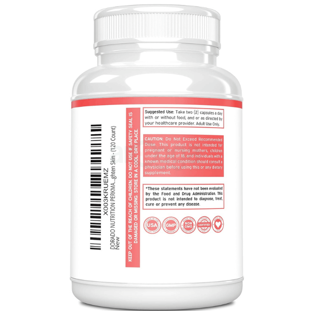 Dorado Nutrition Perkmax (Breast Support Pills For Women) (120 Count) - Boob & Bust Support Supplement  