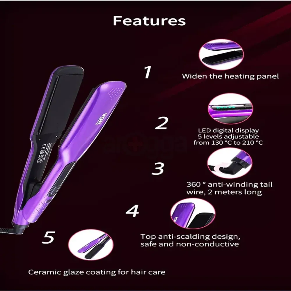 VGR V-506 Professional Hair Straightener for Women  