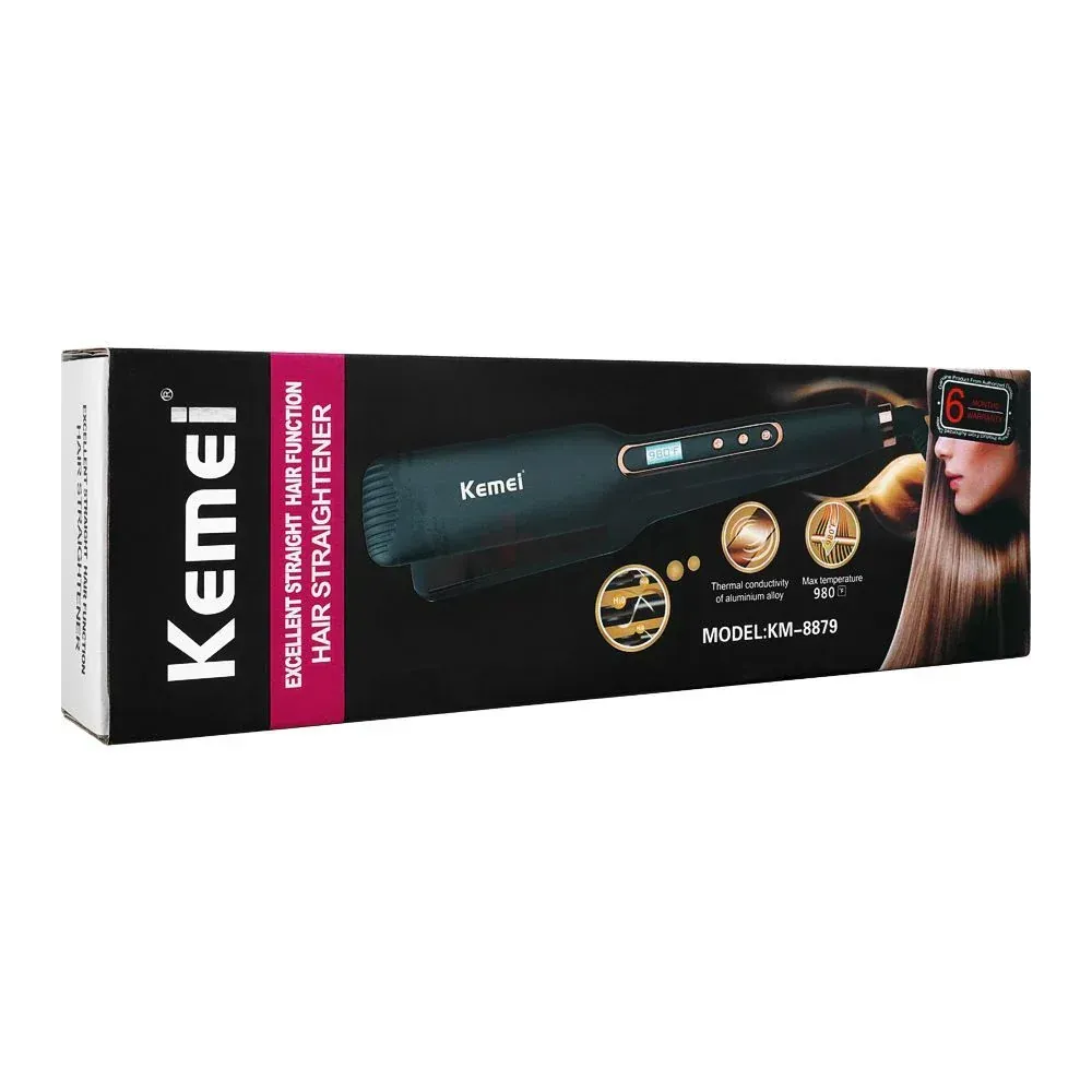 Kemei KM-8879 Excellent Straight Hair Functiion Professional Hair Straightener  