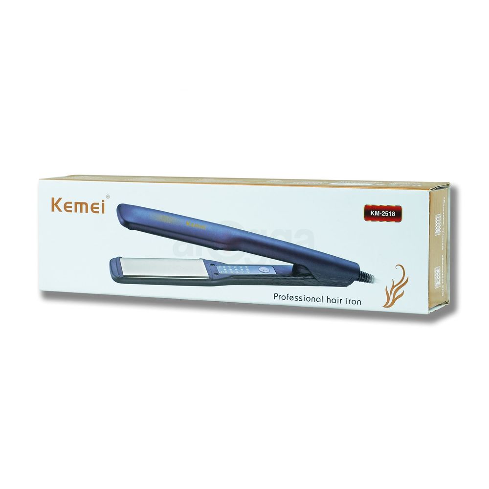 Kemei KM-2518 Professional Hair Straightener Iron  