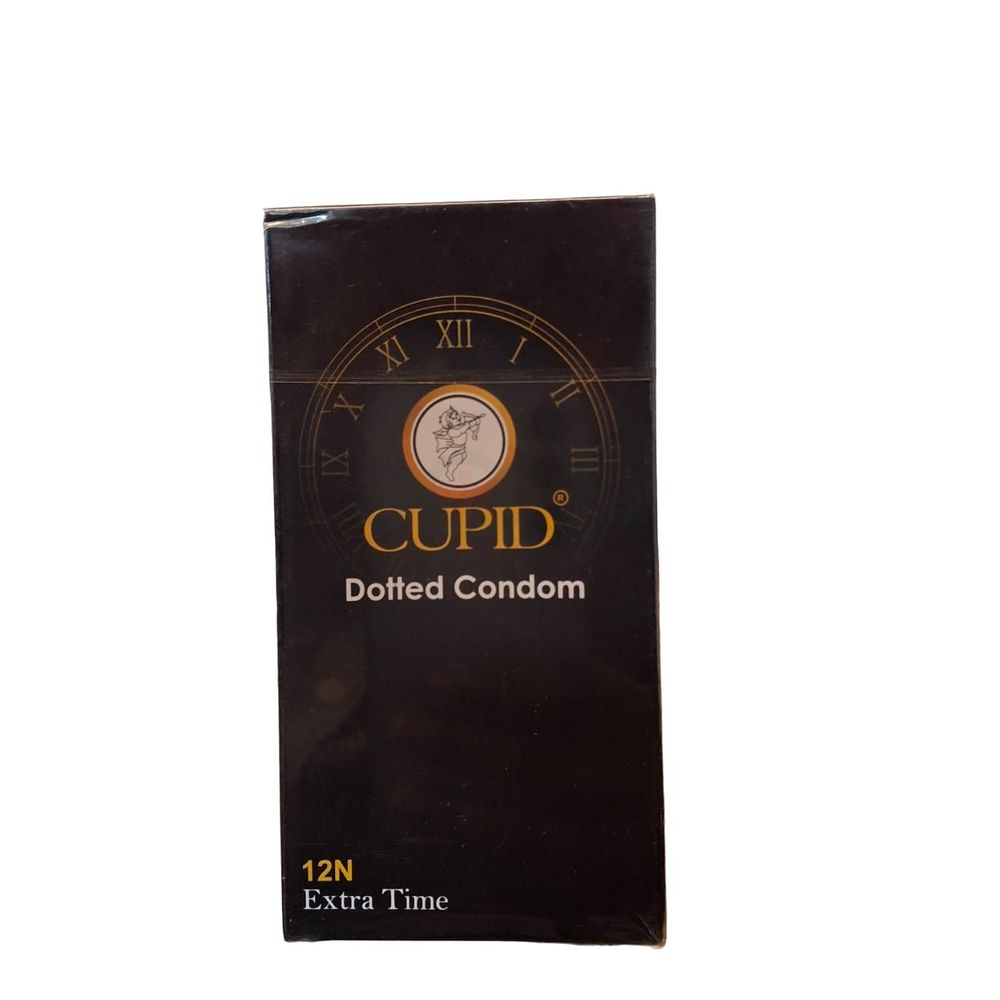 Cupid Dotted & Extra Time Condoms 12pcs  