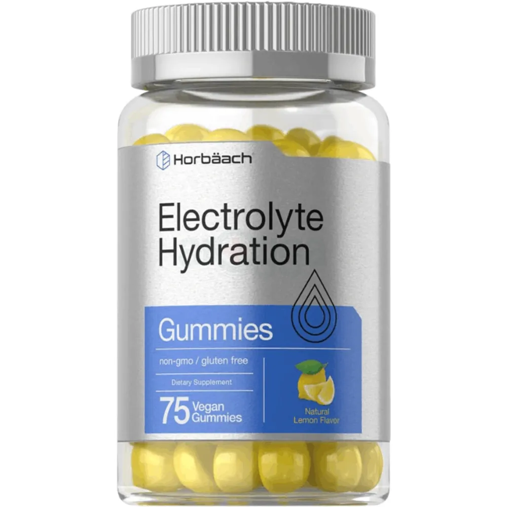 Horbäach Electrolyte Hydration Gummies 75 Count   