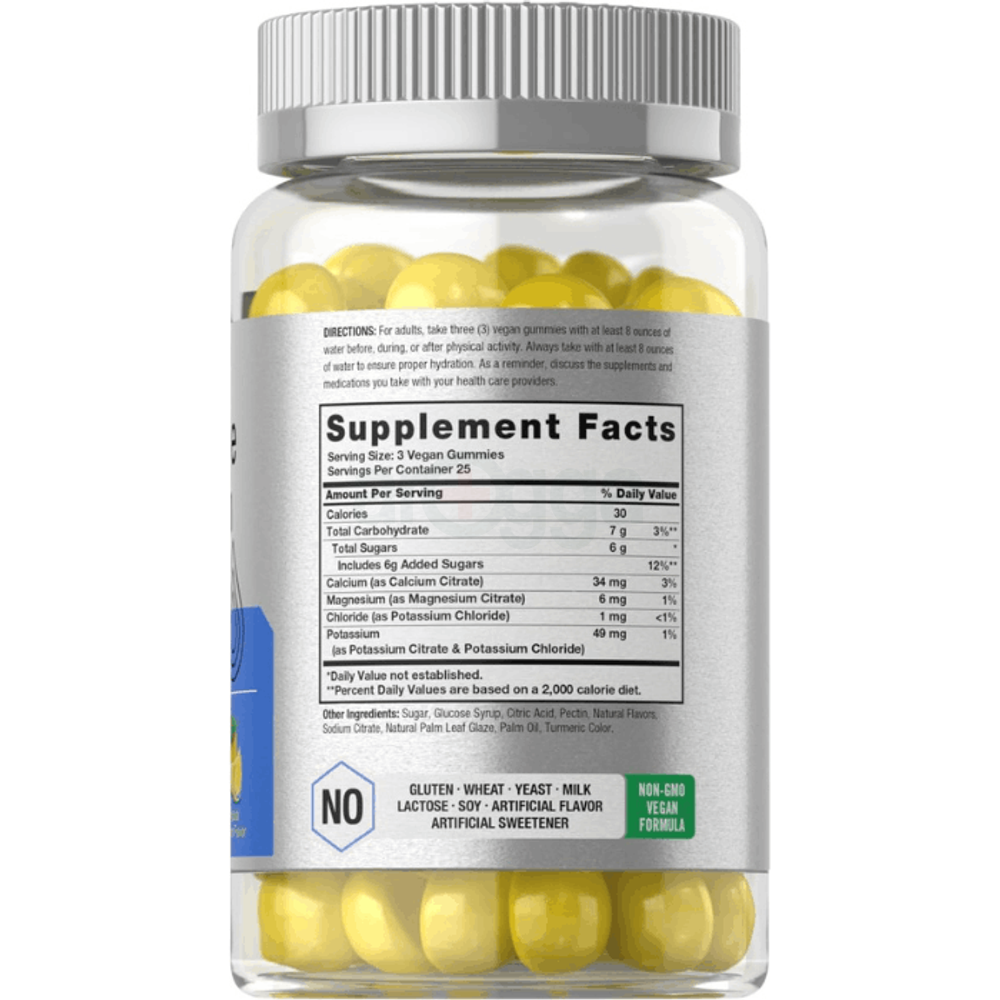 Horbäach Electrolyte Hydration Gummies 75 Count   