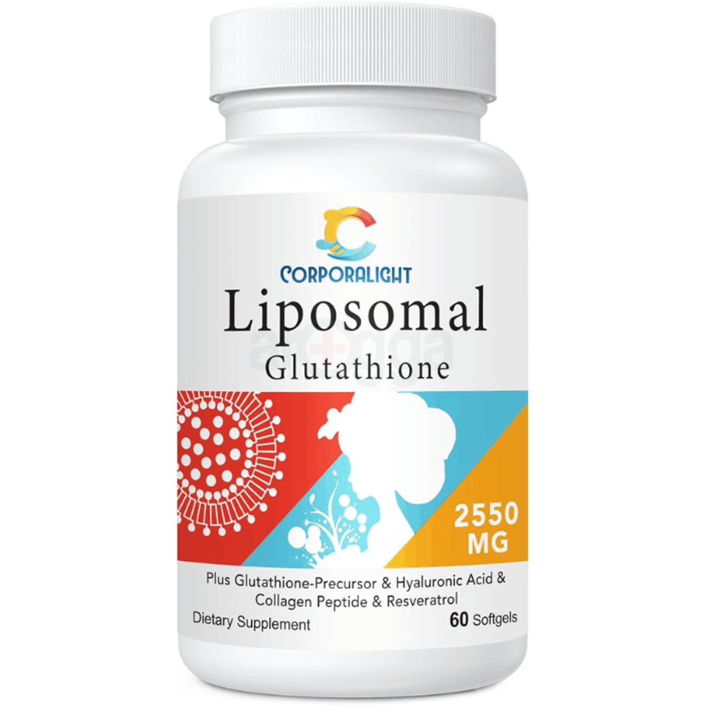 Corporalight Liposomal Glutathione (2,550 mg) – 60 softgels  