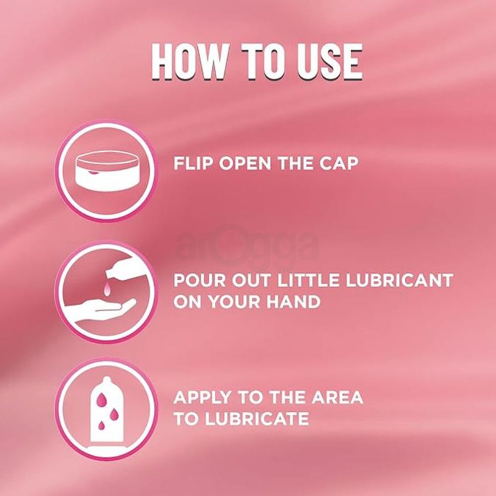 KamaSutra Lube Strawberry Personal Lubricant Gel for Men & Women - 50ml  