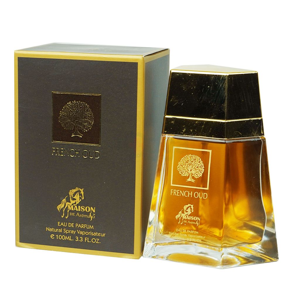 Maison Perfume Eau De Perfum French Oud Natural Spray-Vaporisateur 100ml  
