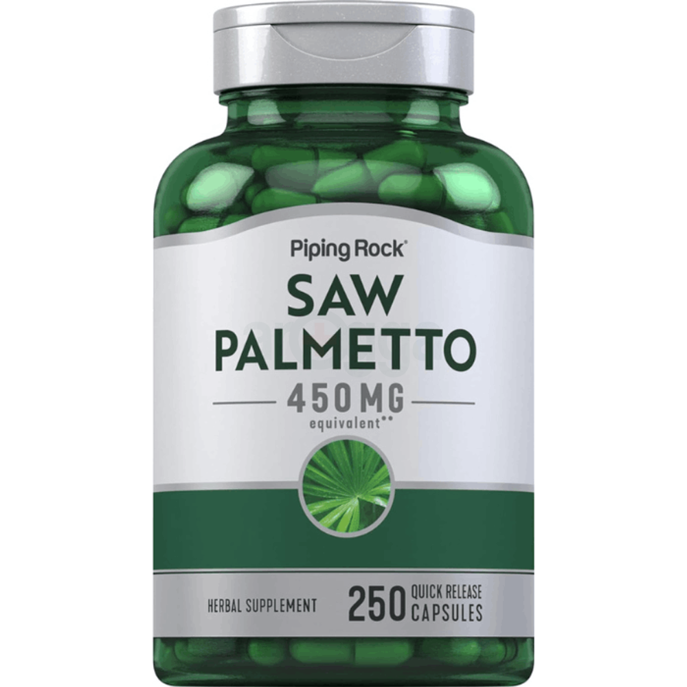 Piping Rock Saw Palmetto 450mg | 250 Capsules  