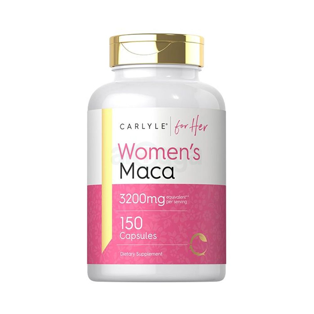 Carlyle Maca Root Capsules for Women 3200mg 150 Capsules  